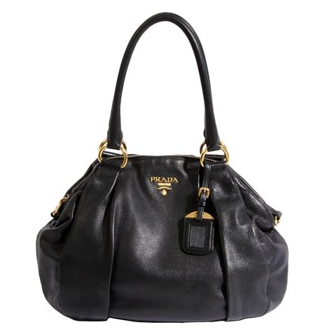 prada handbags black and maroon|pictures black leather Prada purses.